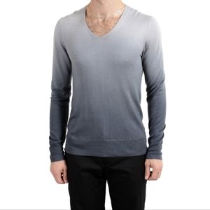 John Varvatos 'Artisan' silk/cashmere ombre sweater